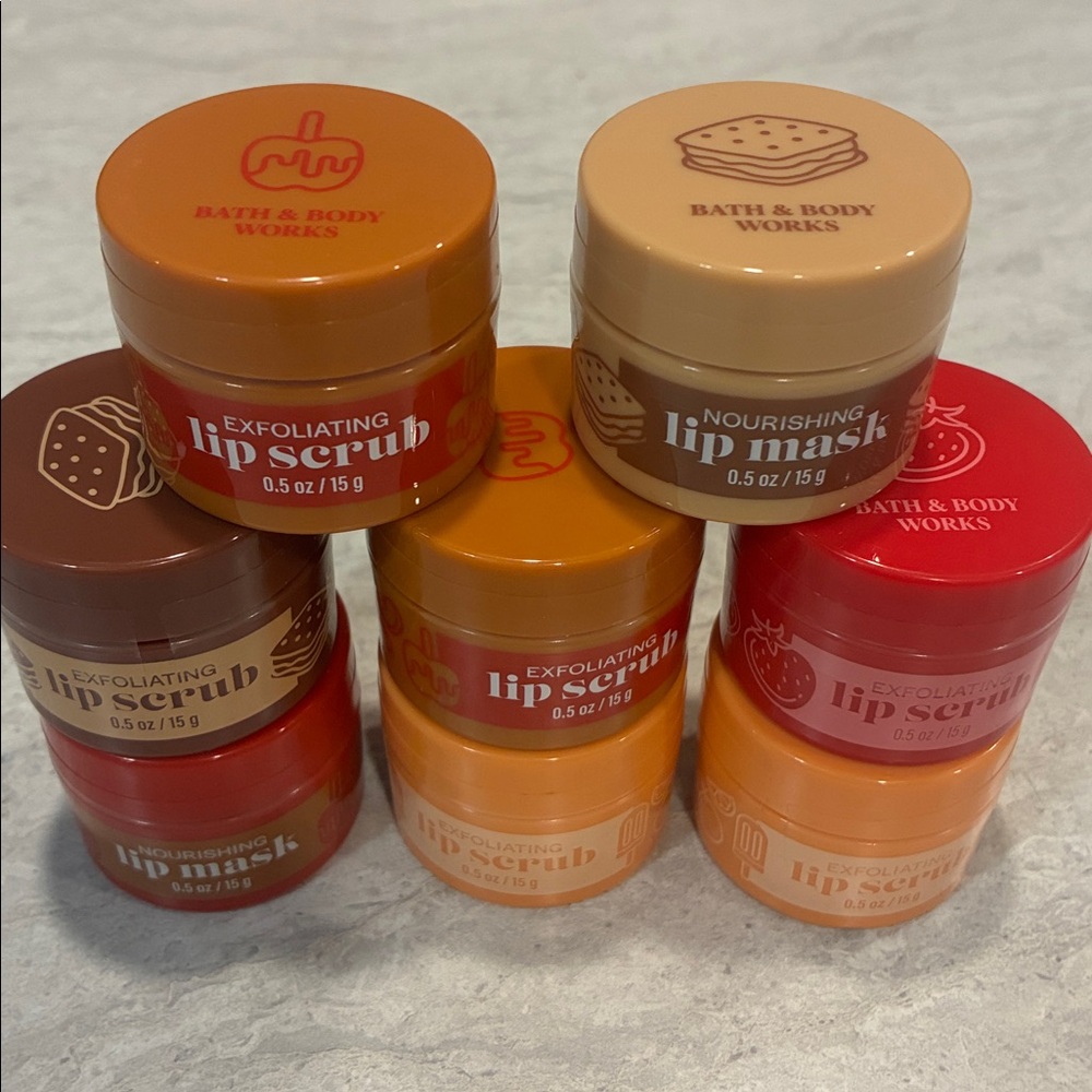 Exfoliating and Nourishing Lip Scrub and Mask Set